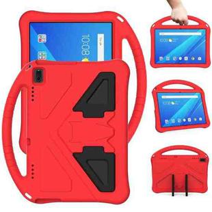 For Lenovo Tab 4 10(TB-X304F/N) EVA Flat Anti Falling Protective Case Shell with Holder(Red)