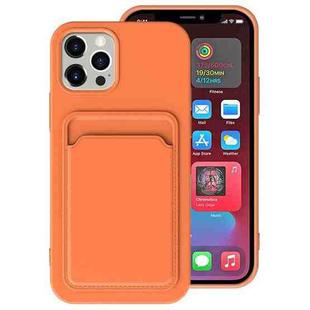 For iPhone 11 TPU + Flannel Lining Shockproof  Case with Card Slots (Green)