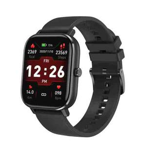DT35+ 1.75 inch Color Screen Smart Watch IP67 Waterproof,Silicone Watchband,Support Bluetooth Call/Heart Rate Monitoring/Blood Pressure Monitoring/Blood Oxygen Monitoring/Sleep Monitoring(Black)