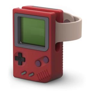 Retro Game Console Charging Stand For Apple Watch(Red)