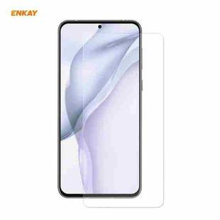 For Huawei P50 ENKAY Hat-Prince 0.26mm 9H 2.5D Curved Edge Tempered Glass Film