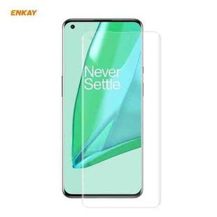 1 PCS For OnePlus 9 Pro ENKAY Hat-Prince 3D Full Screen PET Curved Hot Bending HD Screen Protector Soft Film