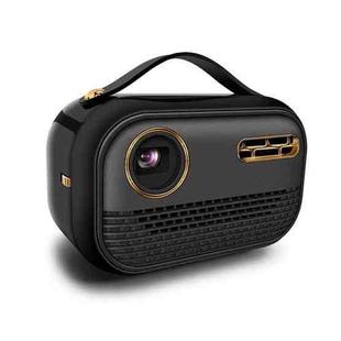 MP168 DLP 4K HD Miniature Projector WiFi Mobile Phone With Screen Mini Portable Smart Home Projector, Power Plug:UK