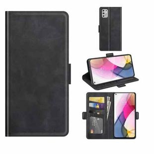 For Motorola Moto G Stylus 2021 Dual-side Magnetic Buckle Horizontal Flip Leather Case with Holder & Card Slots & Wallet(Black)