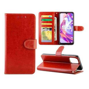 For vivo Y31S/Y52S/IQOO U3 5G Crazy Horse Texture Leather Horizontal Flip Protective Case with Holder & Card Slots & Wallet & Photo Frame(Brown)