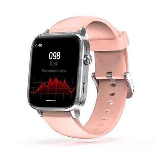 H7 1.54inch Color Screen Smart Watch IP67 Waterproof,Support Temperature Monitoring/Bluetooth Call/Heart Rate Monitoring/Blood Pressure Monitoring/Sleep Monitoring(Pink)
