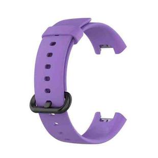 For Xiaomi Watch Mi Watch Lite / Redmi Watch Silicone Sports Watch Band(purple)