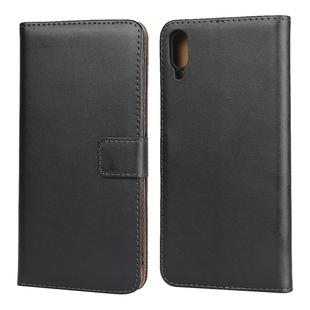 Horizontal Flip Leather Case for Huawei Y6 Pro (2019), with Magnetic Buckle & Holder & Card Slots & Wallet(Black)