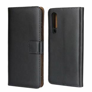 Horizontal Flip Leather Case for Huawei P30, with Magnetic Buckle & Holder & Card Slots & Wallet(Black)
