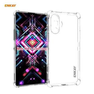 For Xiaomi Redmi K40 Gaming ENKAY Hat-Prince Clear TPU Shockproof Case Soft Anti-slip Cover