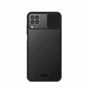For Samsung Galaxy F62/M62 MOFI Xing Dun Series Translucent Frosted PC + TPU Privacy Anti-glare Shockproof All-inclusive Protective Case(Black)