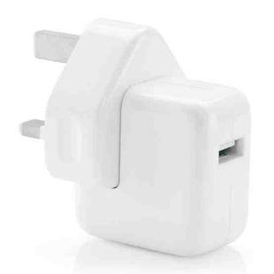 12W USB Port Travel Charger for iPad Series / iPod Series / iPhone Series , UK Plug