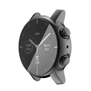 For Motorola Moto 360 (3rd gen) ENKAY Hat-Prince Full Coverage Electroplate TPU Soft Case(Black)