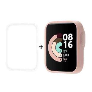 For Redmi Watch ENKAY Hat-Prince 2 in 1 Protective TPU Soft Case + Soft Hydrogel Film(Pink)