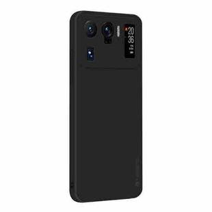 For Xiaomi Mi 11 Ultra PINWUYO Touching Series Liquid Silicone TPU Shockproof Case(Black)