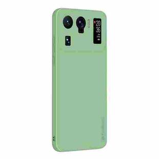 For Xiaomi Mi 11 Ultra PINWUYO Touching Series Liquid Silicone TPU Shockproof Case(Green)