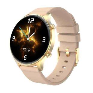 DK18 1.28inch Color Screen Smart Watch IP68 Waterproof,Support Heart Rate Monitoring/Blood Pressure Monitoring//Blood Oxygen Monitoring/Sleep Monitoring(Gold)