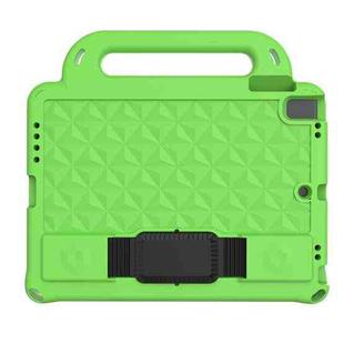 Diamond Series EVA Anti-Fall Shockproof Sleeve Protective Shell Case with Holder & Strap For iPad Air / Air 2 / Pro 9.7 / 9.7 2017/ 2018(Green)
