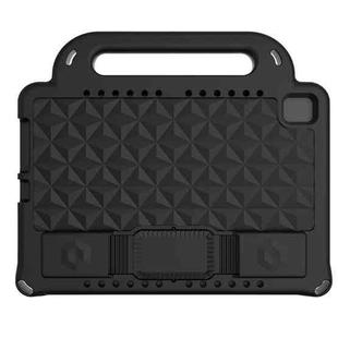 For Huawei MediaPad M6 10.8 Diamond Series EVA Anti-Fall Shockproof Sleeve Protective Shell Case with Holder & Strap(Black)