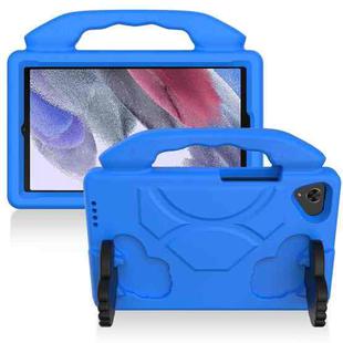 For Samsung Galaxy Tab A7 Lite T220 / T225 Thumb Bracket EVA Shockproof Tablet Case(Blue)