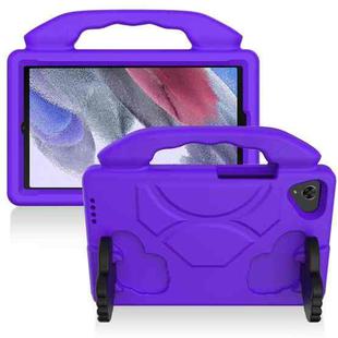 For Samsung Galaxy Tab A7 Lite T220 / T225 Thumb Bracket EVA Shockproof Tablet Case(Purple)