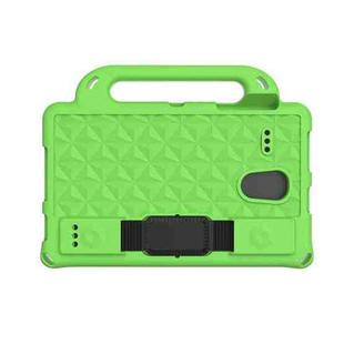 For Samsung Galaxy Tab 4 8.0 T330/T331/T377 Diamond Series EVA  Anti-Fall Shockproof Sleeve Protective Shell Case with Holder & Strap(Green)