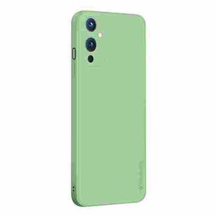 For OnePlus 9 PINWUYO Touching Series Liquid Silicone TPU Shockproof Case(Green)
