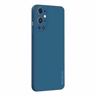 For OnePlus 9 Pro PINWUYO Touching Series Liquid Silicone TPU Shockproof Case(Blue)
