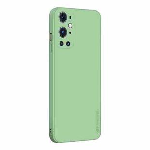 For OnePlus 9 Pro PINWUYO Touching Series Liquid Silicone TPU Shockproof Case(Green)