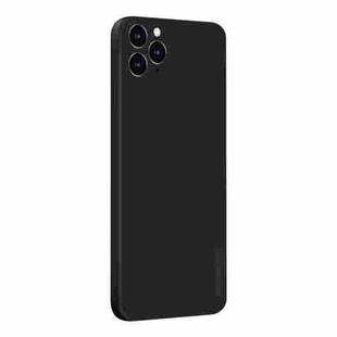 For iPhone 11 Pro PINWUYO Sense Series Liquid Silicone TPU Mobile Phone Case(Black)