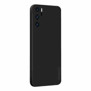 For Huawei P40 PINWUYO Sense Series Liquid Silicone TPU Mobile Phone Case(Black)