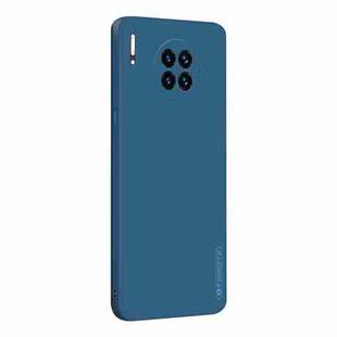 For Huawei Mate 30 Pro PINWUYO Sense Series Liquid Silicone TPU Mobile Phone Case(Blue)