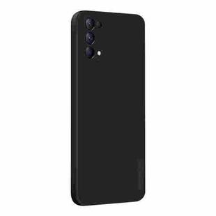 For OPPO Reno5 / Reno5 K / Find X3 Lite PINWUYO Touching Series Liquid Silicone TPU Shockproof Case(Black)