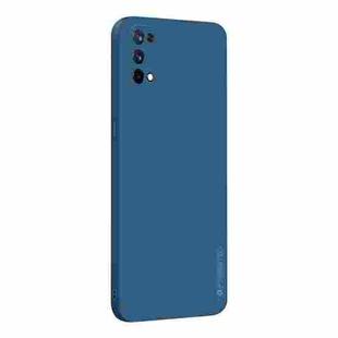 For OPPO Realme X7 / Realme Q2 Pro PINWUYO Touching Series Liquid Silicone TPU Shockproof Case(Blue)