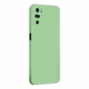 For Xiaomi Redmi K40 / K40 Pro / K40 Pro+/Poco F3/ Mi 11i / Mi 11X PINWUYO Touching Series Liquid Silicone TPU Shockproof Case(Green)