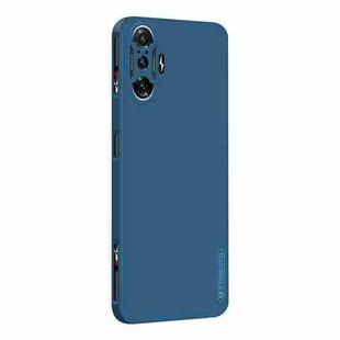 For Xiaomi Redmi K40 Gaming PINWUYO Touching Series Liquid Silicone TPU Shockproof Case(Blue)