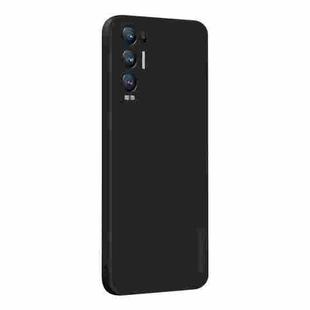 For OPPO Reno5 Pro Plus / Find X3 NEO PINWUYO Touching Series Liquid Silicone TPU Shockproof Case(Black)