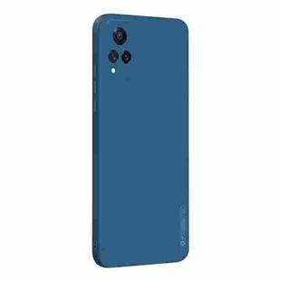 For vivo S9 PINWUYO Touching Series Liquid Silicone TPU Shockproof Case(Blue)