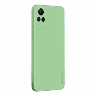 For vivo S9e PINWUYO Touching Series Liquid Silicone TPU Shockproof Case(Green)
