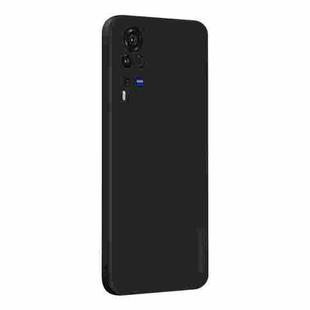 For vivo X60 Pro PINWUYO Touching Series Liquid Silicone TPU Shockproof Case(Black)