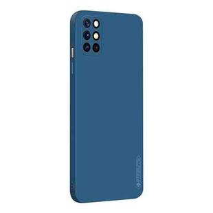 For OnePlus 8T PINWUYO Touching Series Liquid Silicone TPU Shockproof Case(Blue)