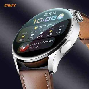 1 PC For Huawei WATCH 3 46mm ENKAY Hat-Prince 3D Full Coverage Soft PC Edge + PMMA HD Screen Protector Film