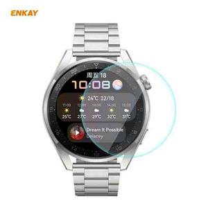 1 PC For Huawei WATCH 3 Pro 48mm ENKAY Hat-Prince 0.2mm 9H 2.15D Curved Edge Tempered Glass Screen Protector Watch Film