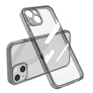 For iPhone 13 mini High Transparent Tempered Glass + TPU Shockproof Case (Black)