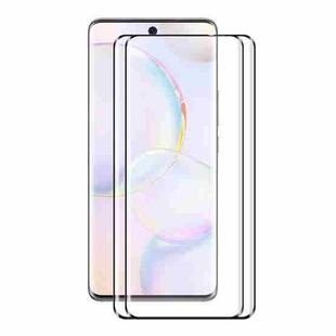 2 PCS For Honor 50 ENKAY 3D Heat Bending Tempered Glass Film