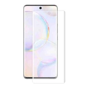 For Honor 50 ENKAY Hat-Prince 3D Curved Full Coverage PET Hot Bending HD Screen Protector Soft Film Support Fingerprint Unlock