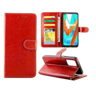 For OPPO Narzo 30 5G / Realme V13 5G / Realme 8 5G / Realme Q3I 5GCrazy Horse Texture Leather Horizontal Flip Protective Case with Holder & Card Slots & Wallet & Photo Frame(Brown)