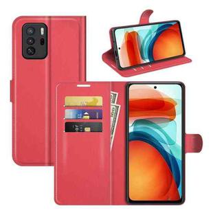 For Xiaomi Poco X3 GT Litchi Texture Flip Leather Phone Case(Red)