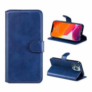 For iPhone 13 Pro ENKAY  Hat-Prince Horizontal Flip PU Leather Case with Holder & Card Slots & Wallet(Dark Blue)