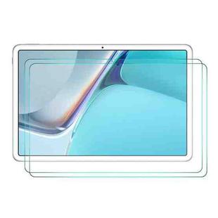 2 PCS For Huawei MatePad 11 2021 ENKAY Hat-Prince 0.33mm Explosion-proof Tempered Glass Protector Anti-Scratch Film